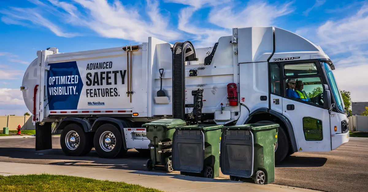 Volterra ZSL Electric Refuse Truck